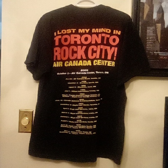 Vintage rock and roll kiss band tee shirt 2009 ILost my mind in Toronto Rock cit - Picture 6 of 8